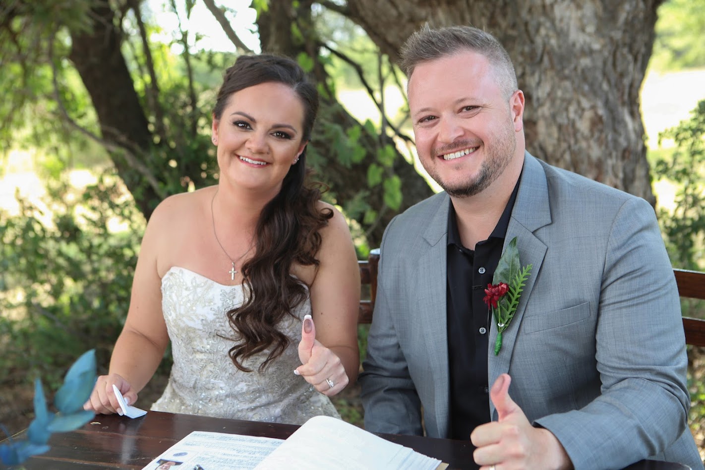 Nadine and Rob, founders of Bluefin Swimming School